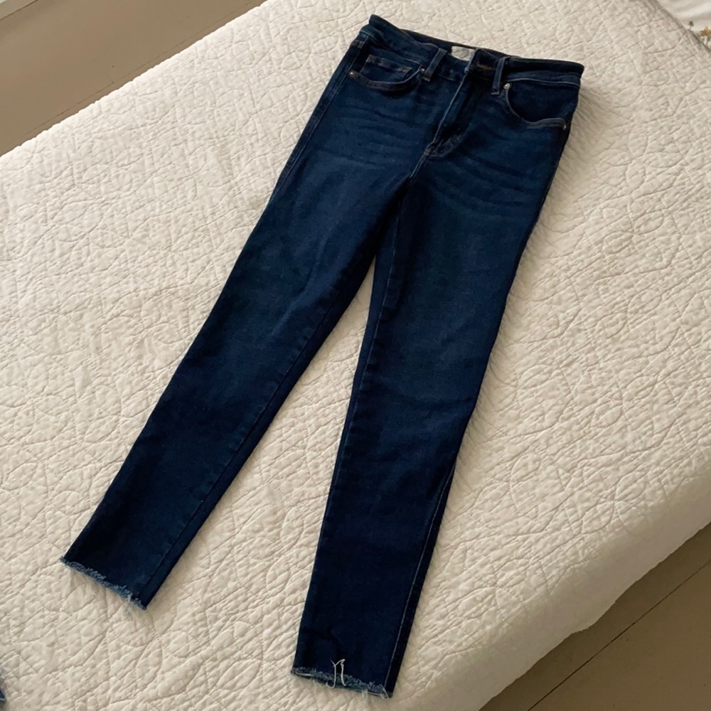 Free People Dark Wash Jeggings